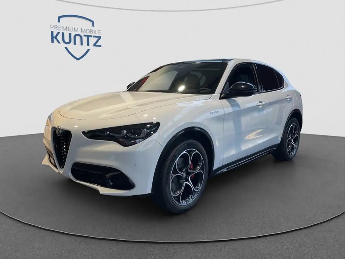 Alfa Romeo Stelvio Veloce 2.0 Turbo Techno-Paket/Panorama Weiß - 1