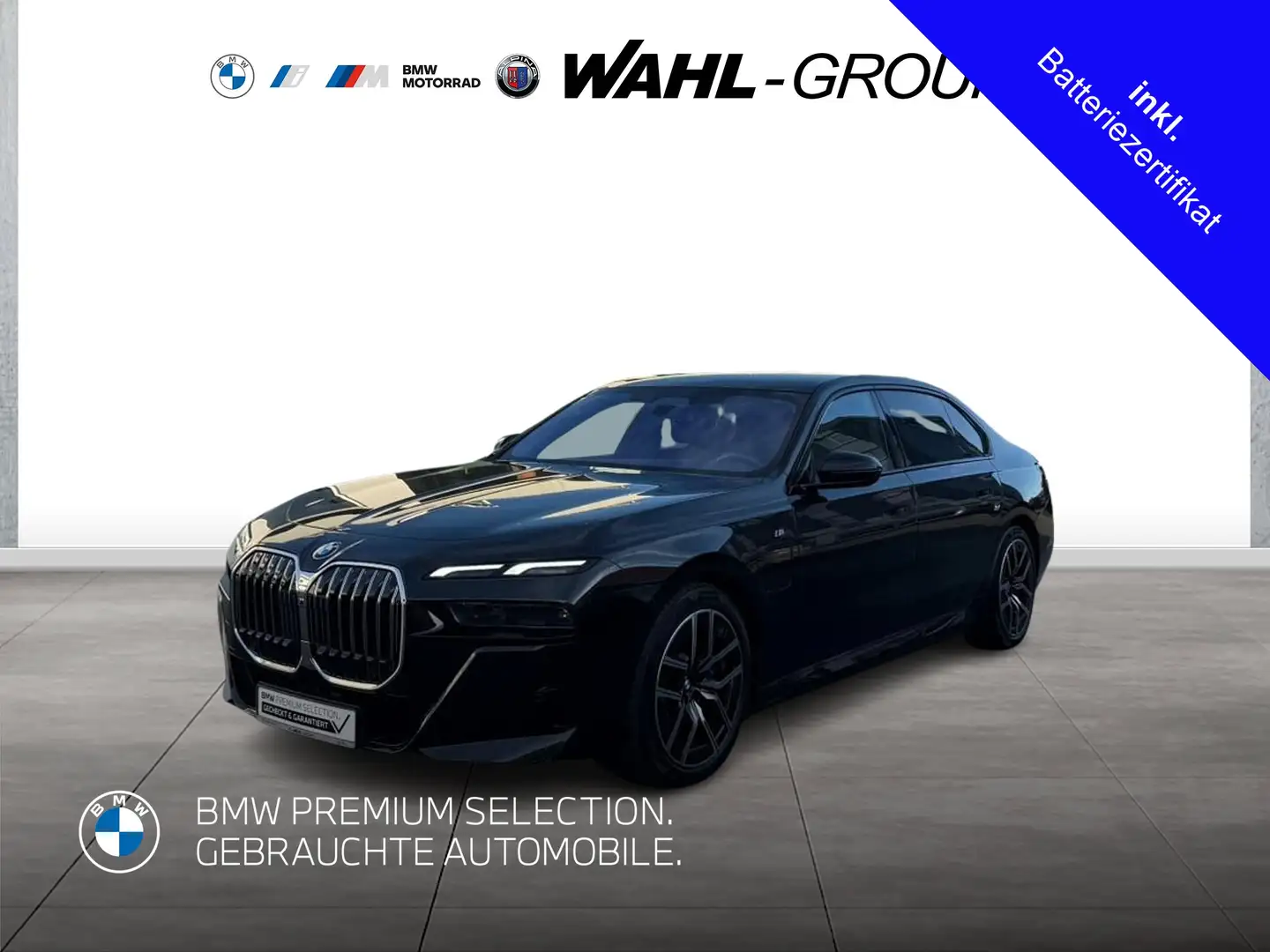 BMW 750 e xDrive M Sport Carbon 100% Akku Panorama Innovat Schwarz - 1