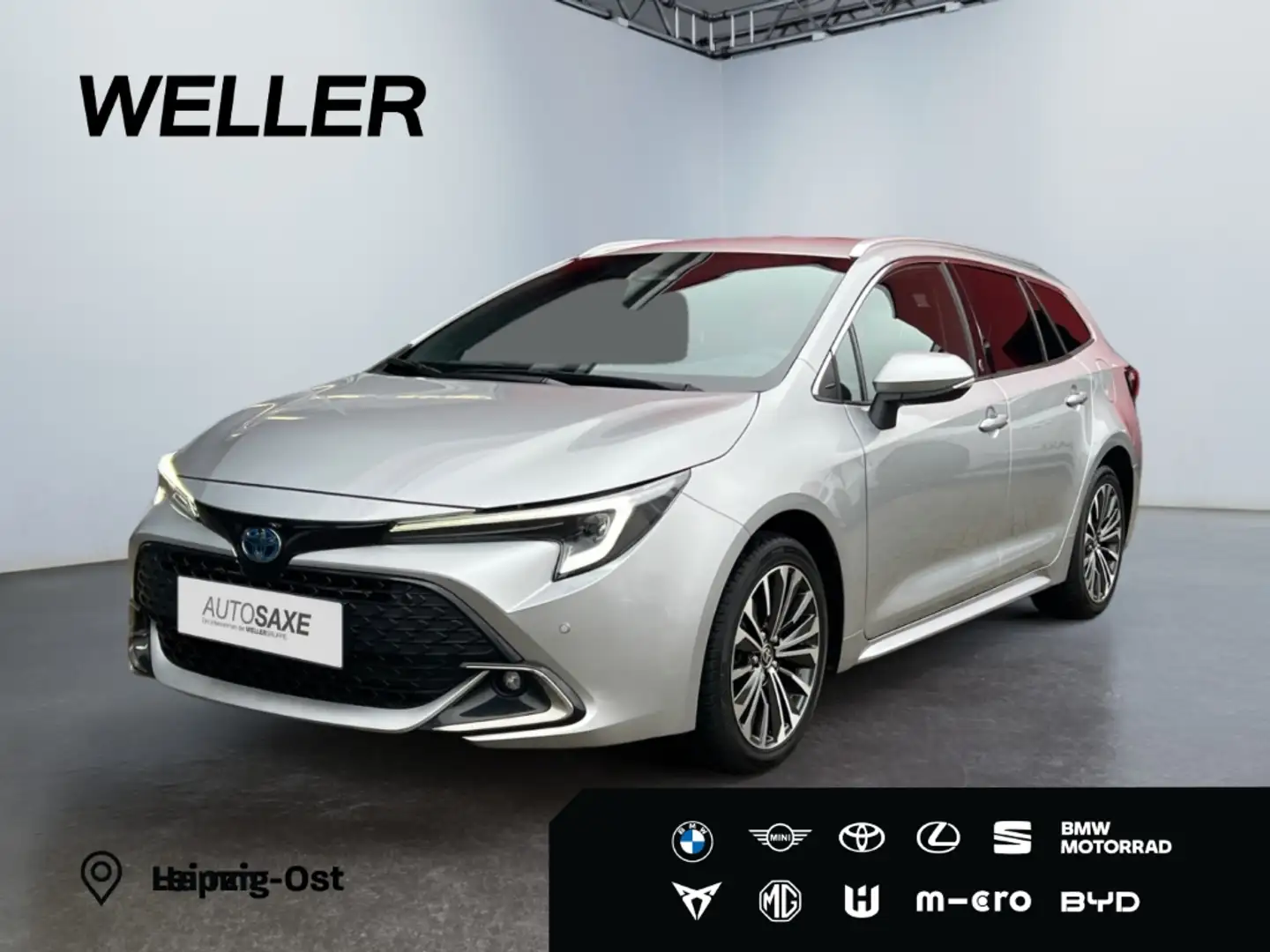 Toyota Corolla 1.8 Hybrid TS Team D *LED*Navi*ACC*RCAM* Silber - 1