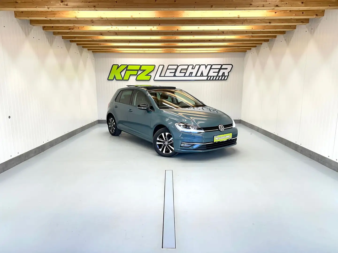 Volkswagen Golf VII 1.0 TSI "LED*SITZH*PANO*VIRTUAL" Blau - 1