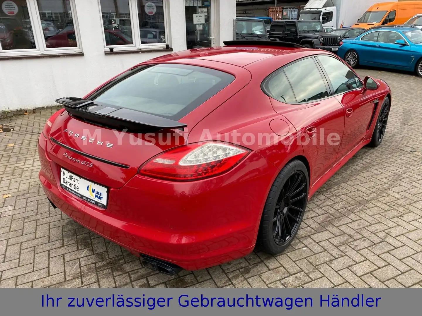 Porsche Panamera PANAMERA 4.8 GTS V8 PDK 4-SITZER|R-KAMERA|LUFTF Rot - 2