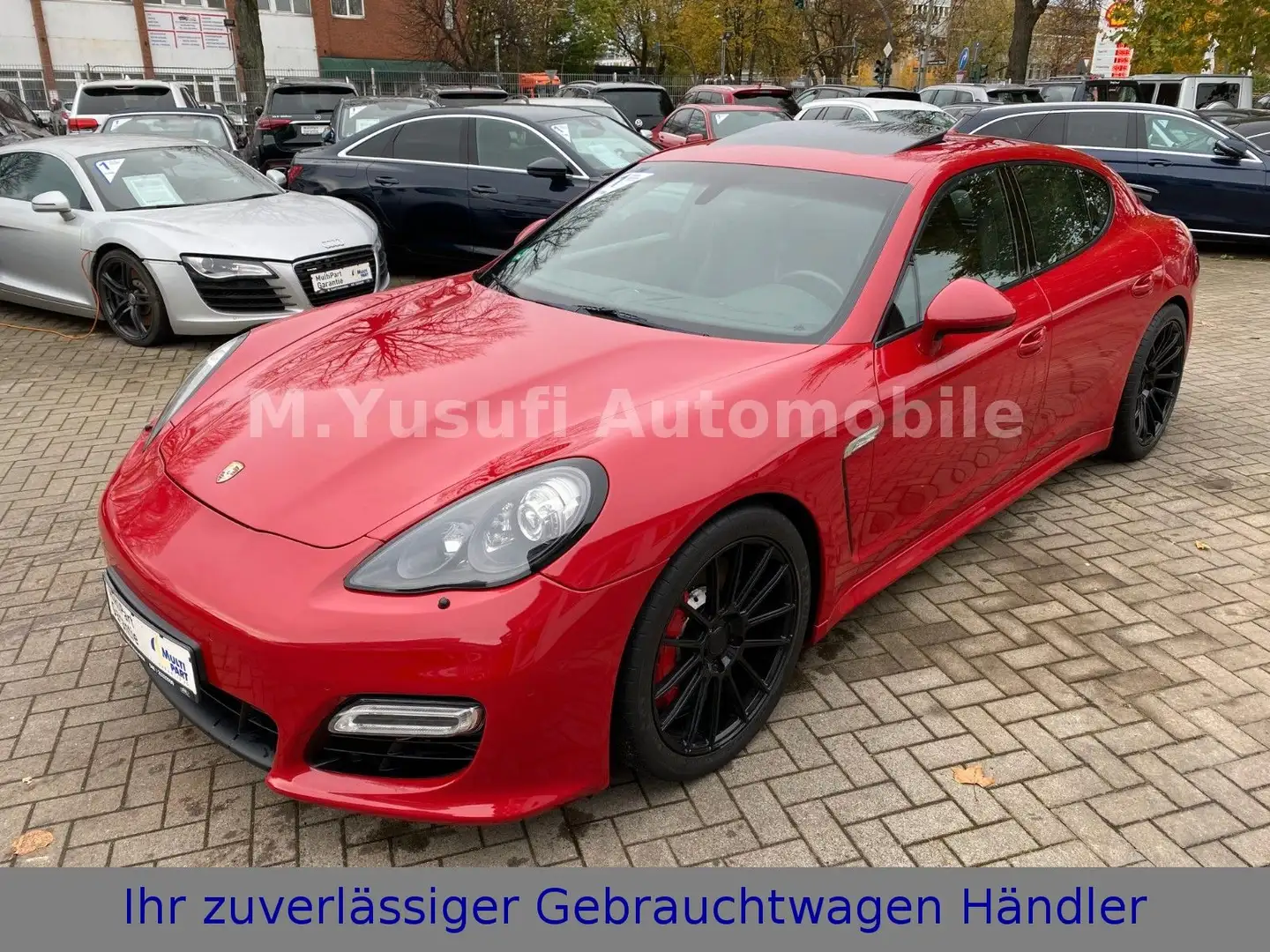Porsche Panamera PANAMERA 4.8 GTS V8 PDK 4-SITZER|R-KAMERA|LUFTF Rot - 1