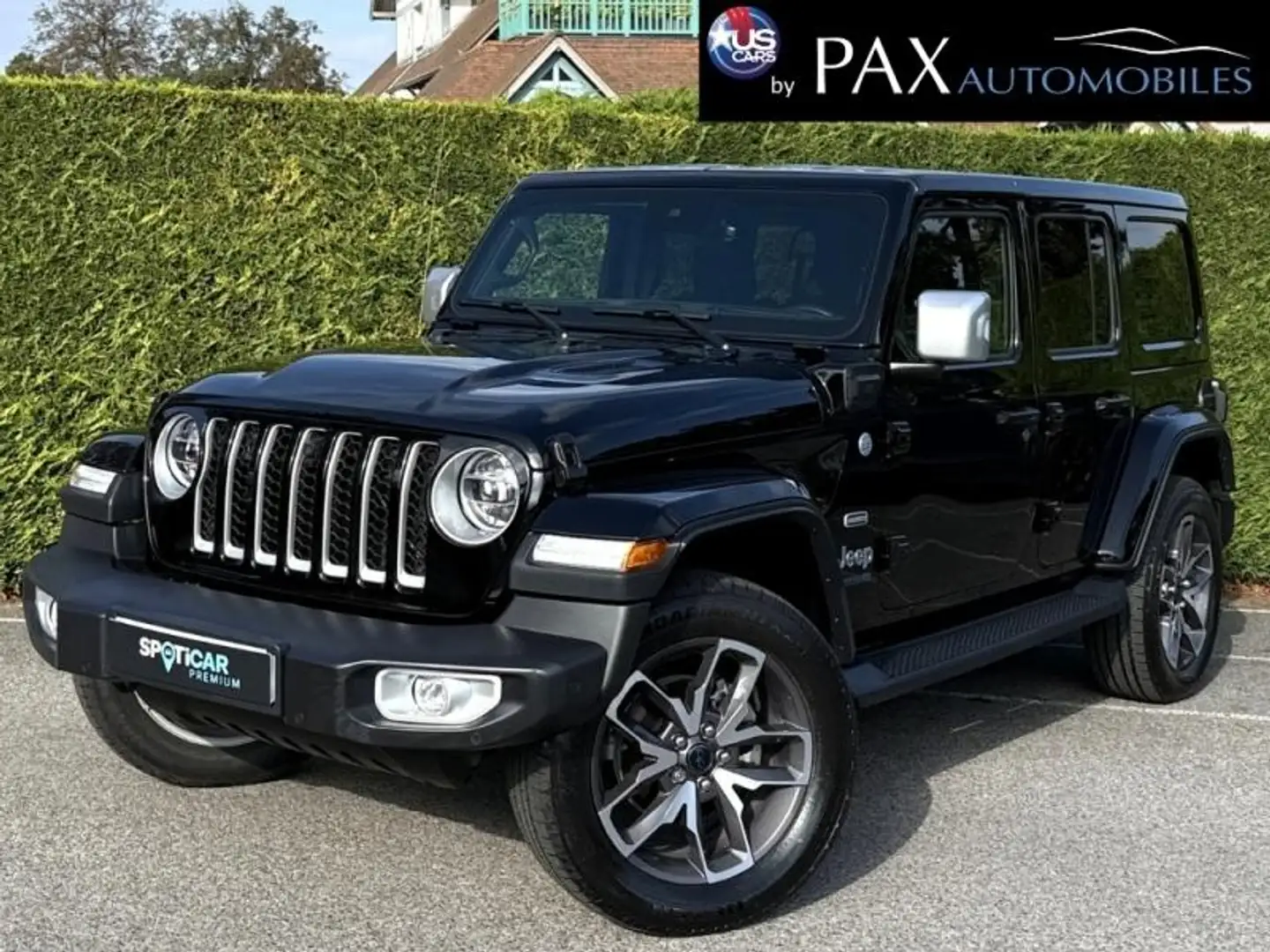 Jeep Wrangler 2.0 T 380ch 4xe Overland Command-Trac MY23 Noir - 1