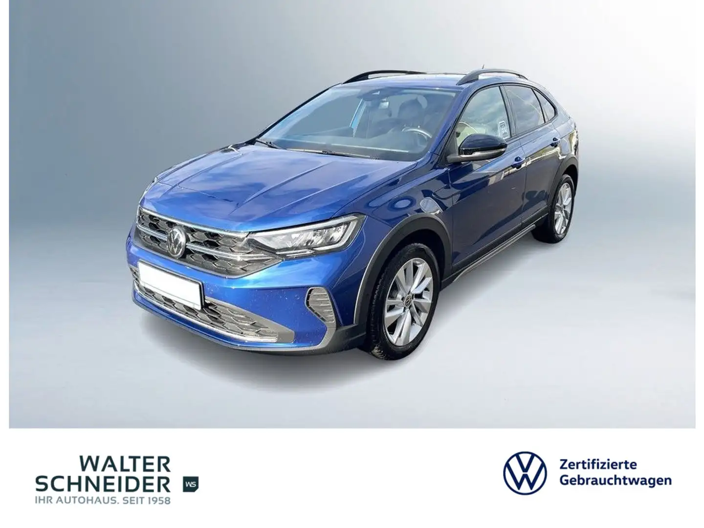 Volkswagen Taigo 1.0 TSI DSG Goal Navi LED SHZ ACC PDC Blau - 1