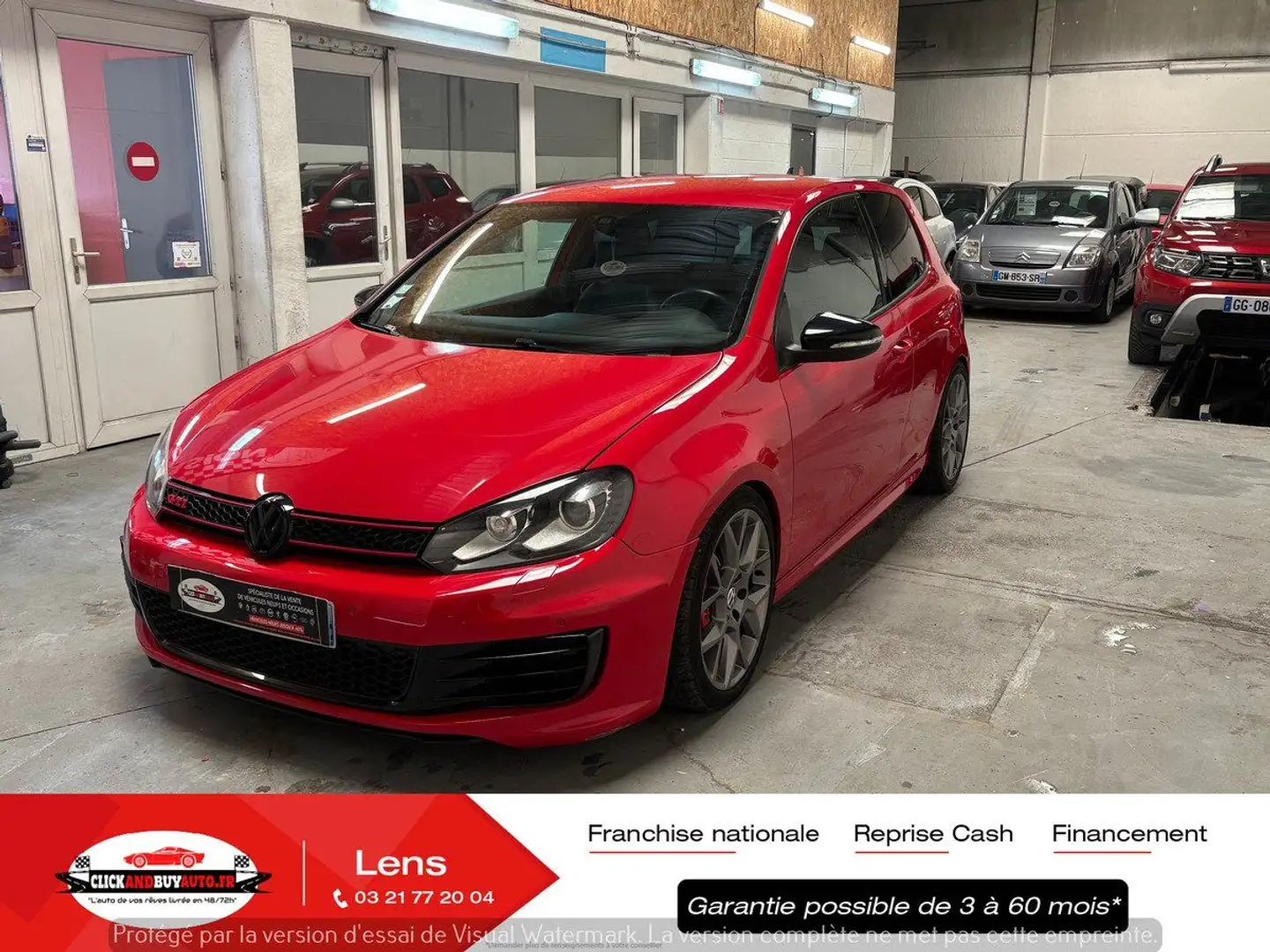 Volkswagen Golf VI 2.0 TSI GTI EDITION 35 235 CV DSG // DCC / SON  Rosso - 1