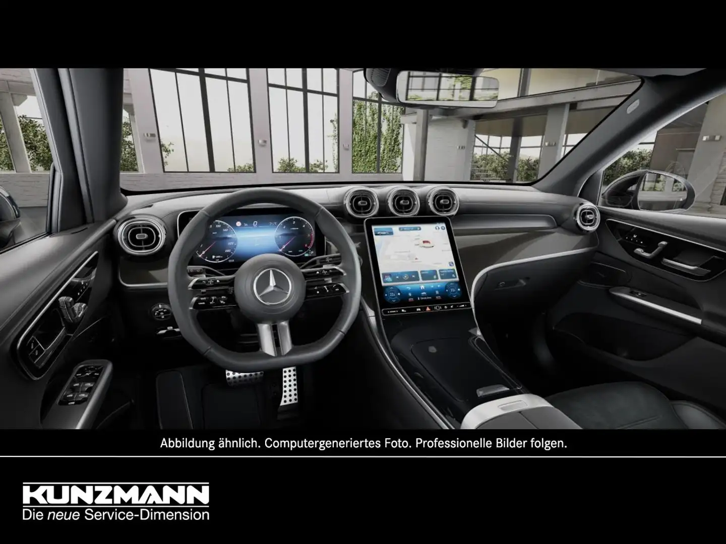 Mercedes-Benz GLC 450 d 4M AMG Night Panorama AHK 360° Memory Silber - 2