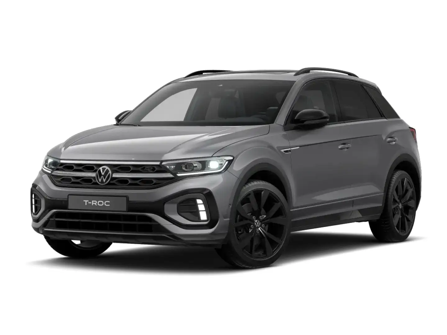 Volkswagen T-Roc T-Roc 1.5 TSI DSG R-Line Black Ed.+PANORAMA+CAM+ Grau - 1