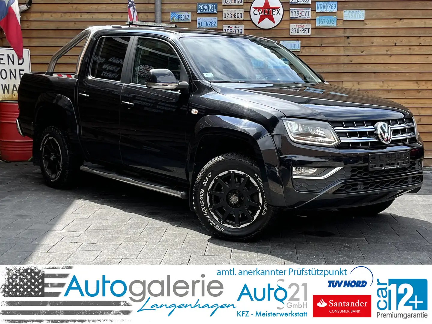 Volkswagen Amarok Highline DoubleC 4x4 PDC SHZ AHK LED Schwarz - 1