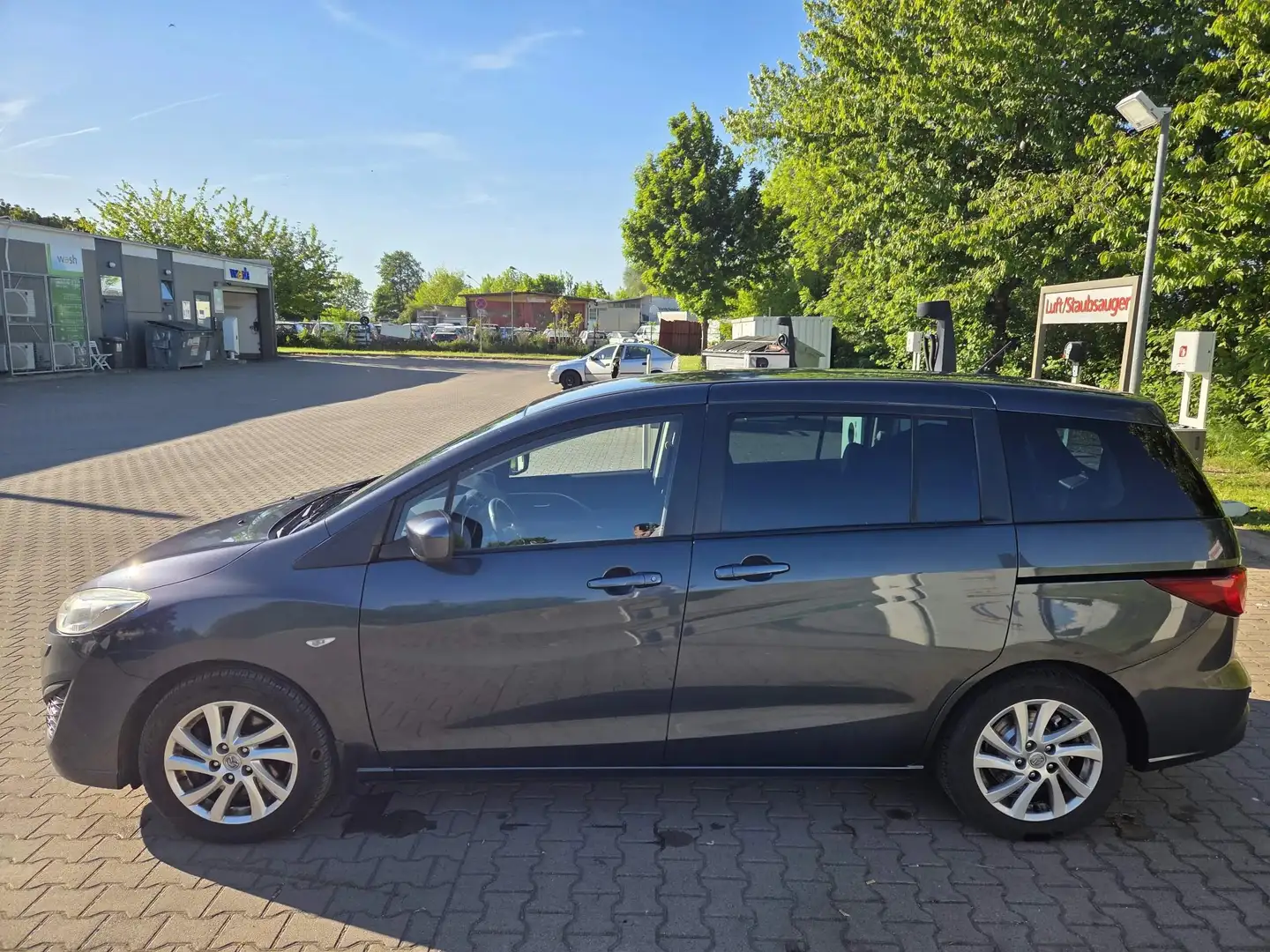 Mazda 5 Center-Line*AHK*7 Sitze*Navi*TÜV NEU Grau - 2