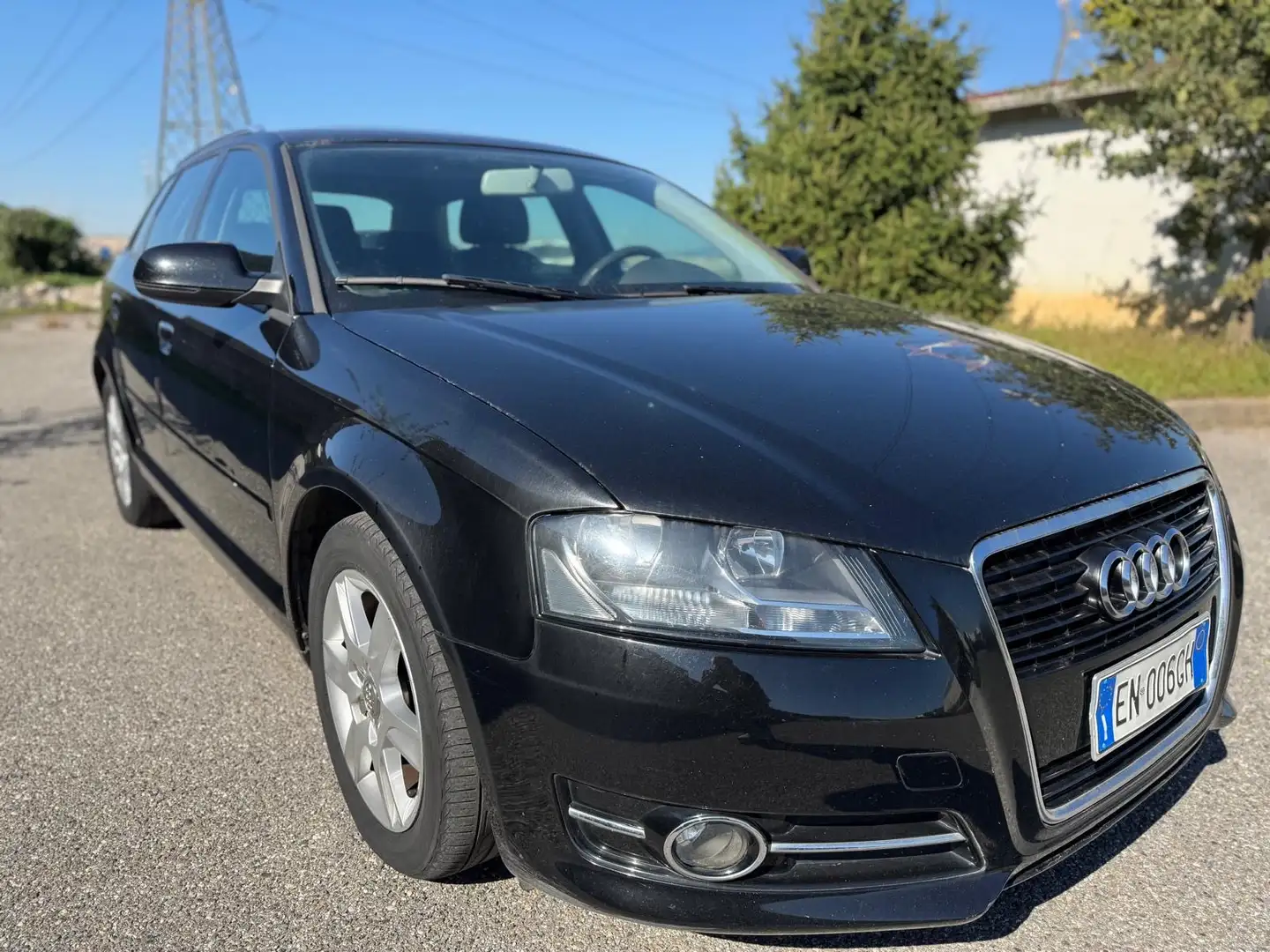 Audi A3 A3 II 2008 Sportback 1.6 tdi Ambition 90cv Nero - 2