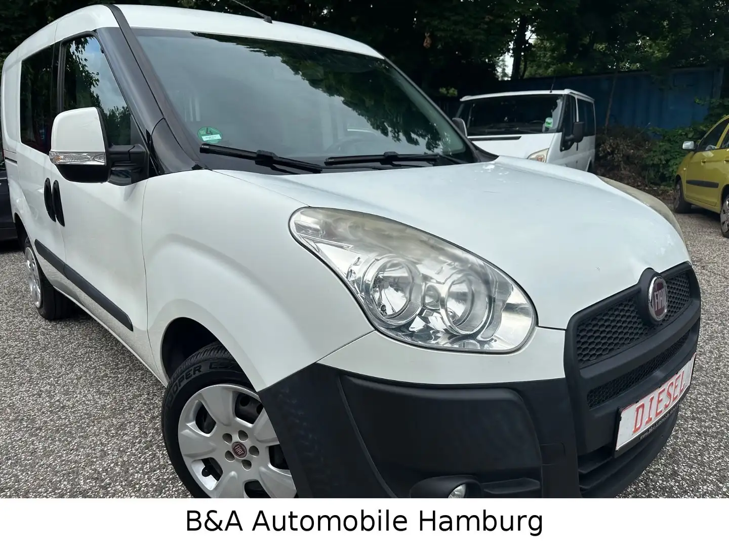 Fiat Doblo SX Kasten Tüv/Au 05.27+Klima+Scheckheft Weiß - 2