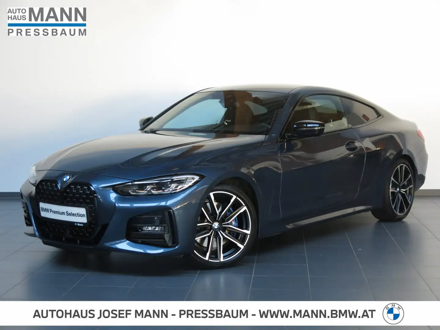 BMW 430 430i Coupé G22 Bleu - 1