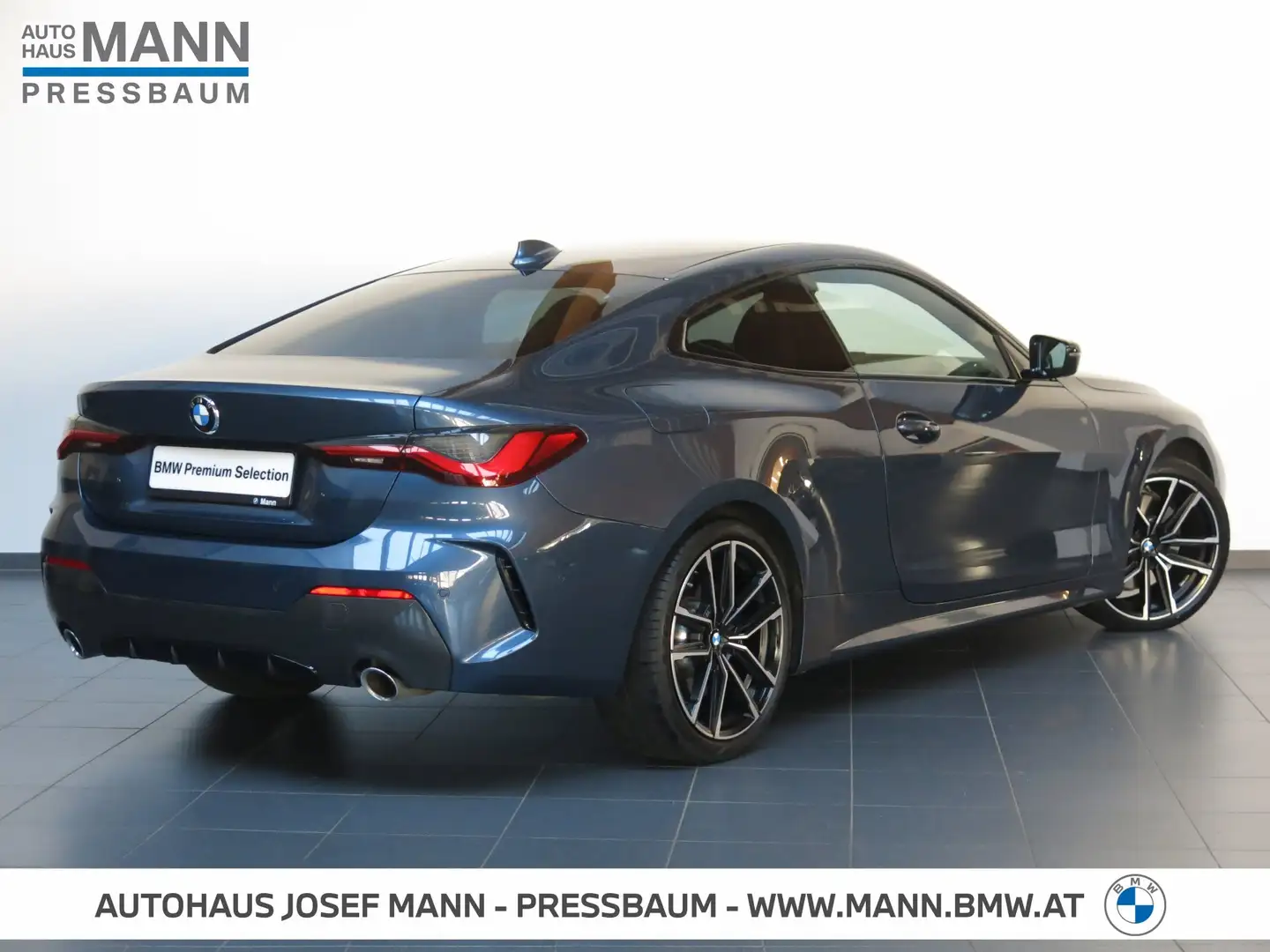 BMW 430 430i Coupé G22 Bleu - 2