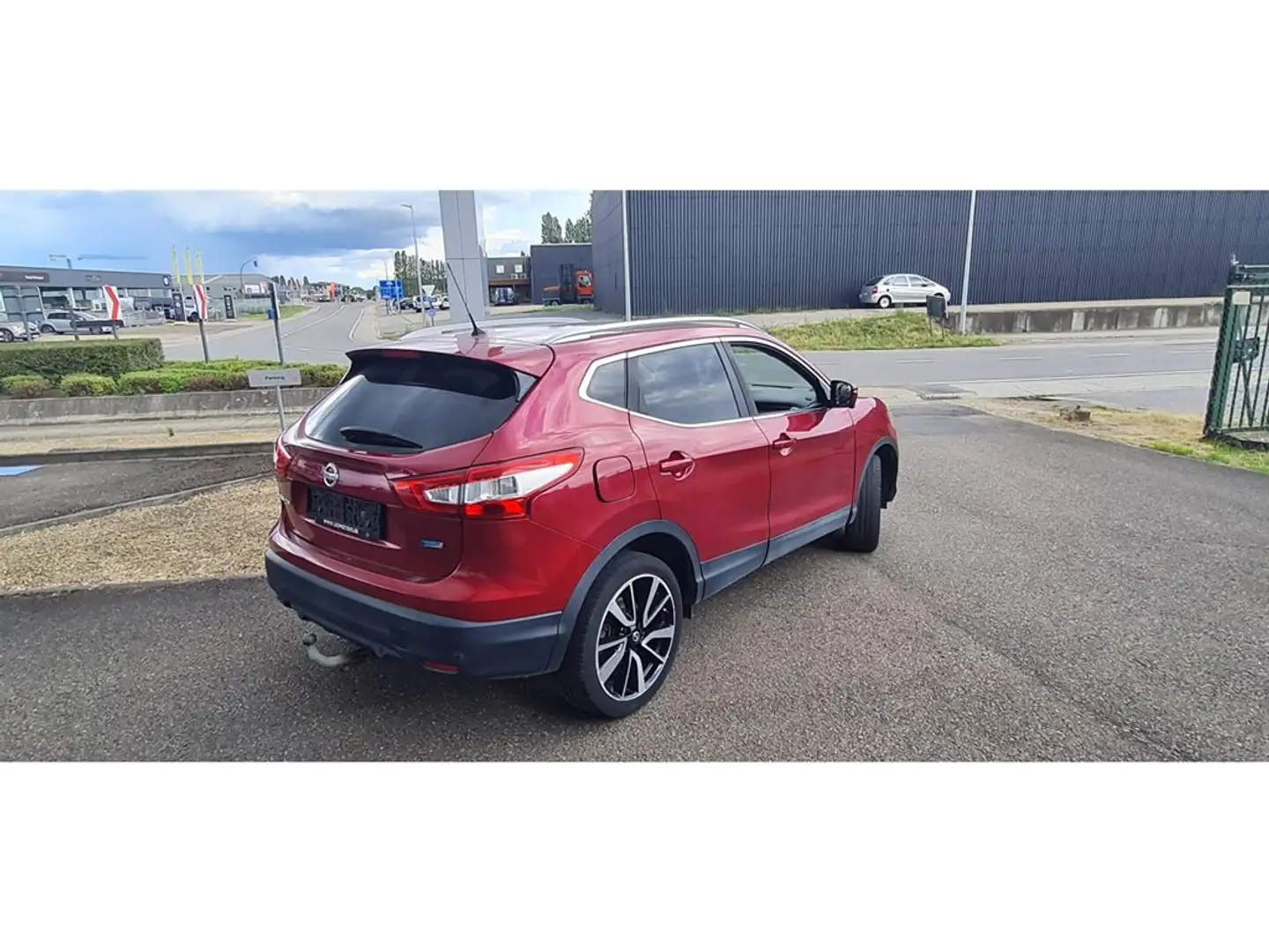 Nissan Qashqai TEKNA 1.5 PRIX MARCHAND HANDELAARS PRIJS Czerwony - 2