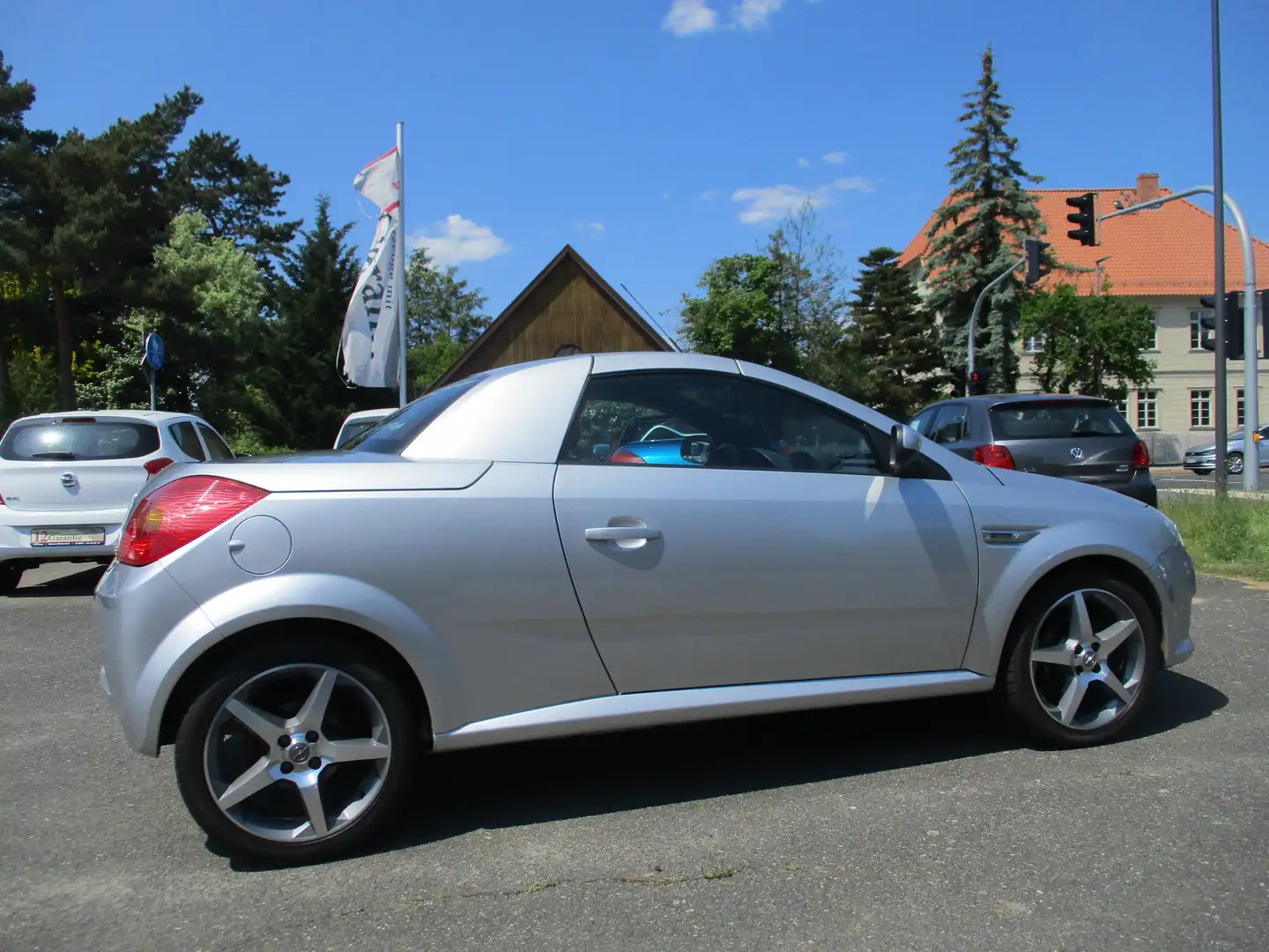 Opel Tigra Sport / Klima / TÜV neu Silber - 2