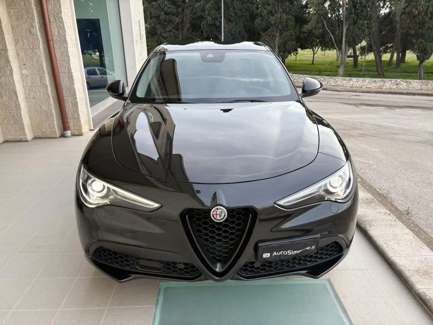 Alfa Romeo Stelvio 2.2 Turbodiesel 190 CV AT8 Q4 Sprint Nero - 2