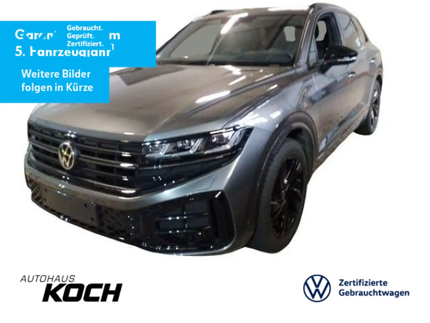Volkswagen Touareg 3.0TDI R-Line Pano AHK Standheiz. LED Na Grau - 1