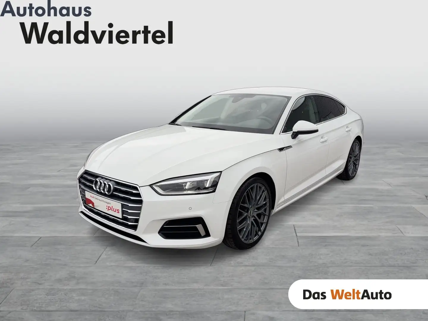 Audi A5 sport Weiß - 1