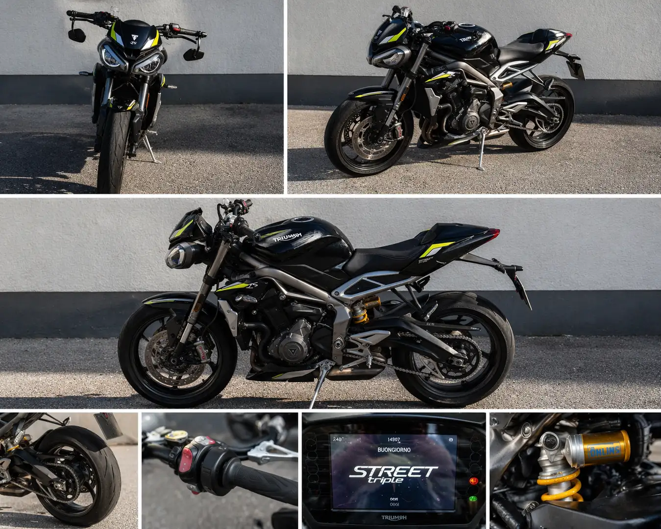 Triumph Street Triple RS Negro - 1