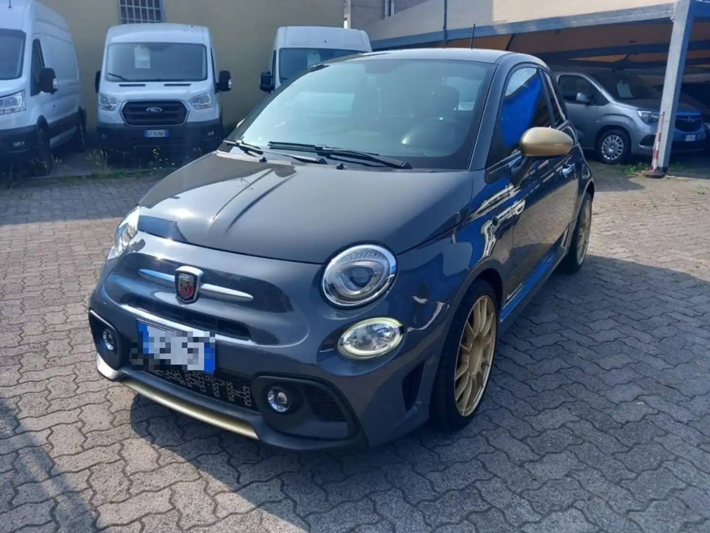 Abarth 595 1.4 Turbo T-Jet 145 CV Grau - 1