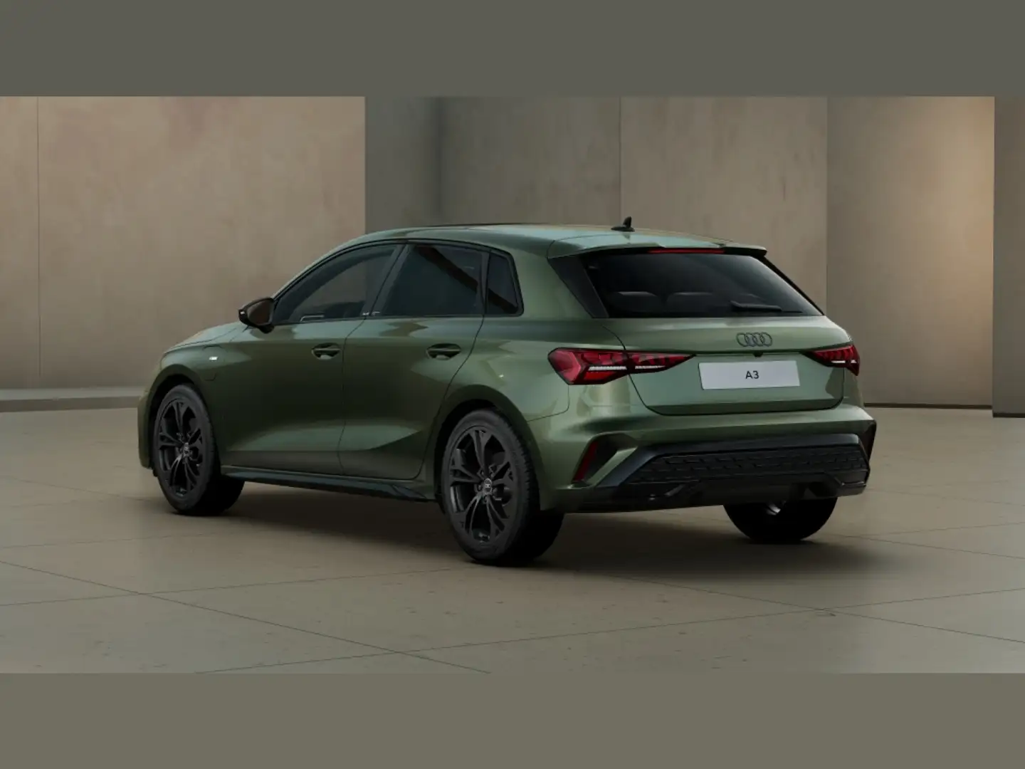 Audi A3 Sportback 40 TFSI e UPE 60.825 S line Pano Grün - 2
