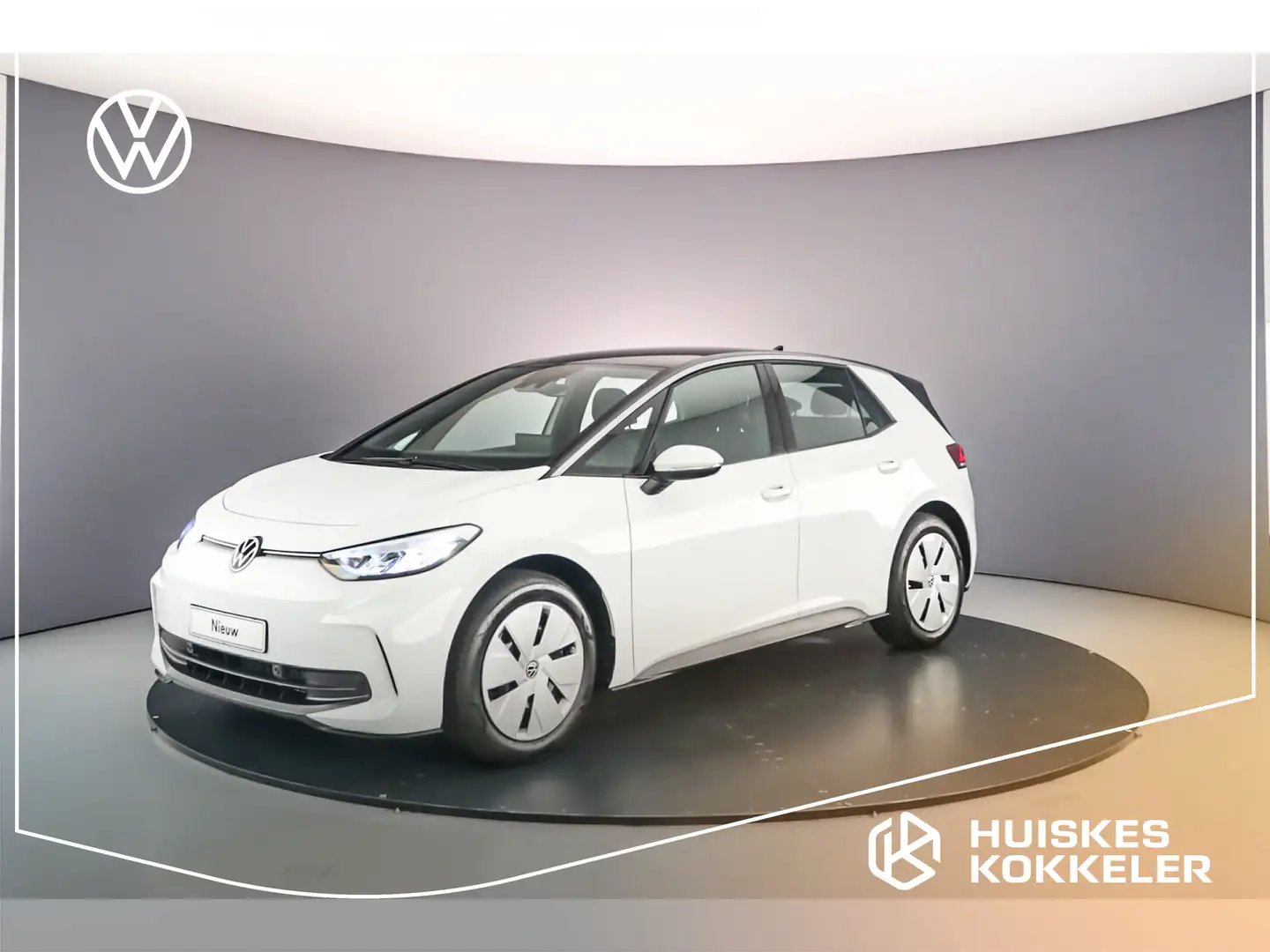 Volkswagen ID.3 Elektromotor 52 kWh 170pk Pure Oranje Edition Wit - 1