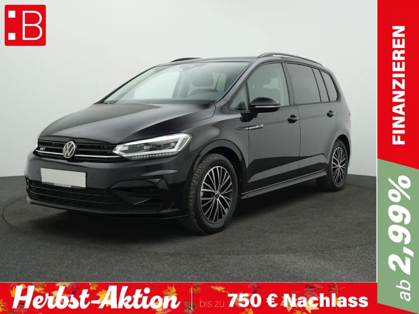 Volkswagen Touran 2.0 TDI DSG Highline R-Line BLACK-STYLE KAMERA NAV Schwarz - 1