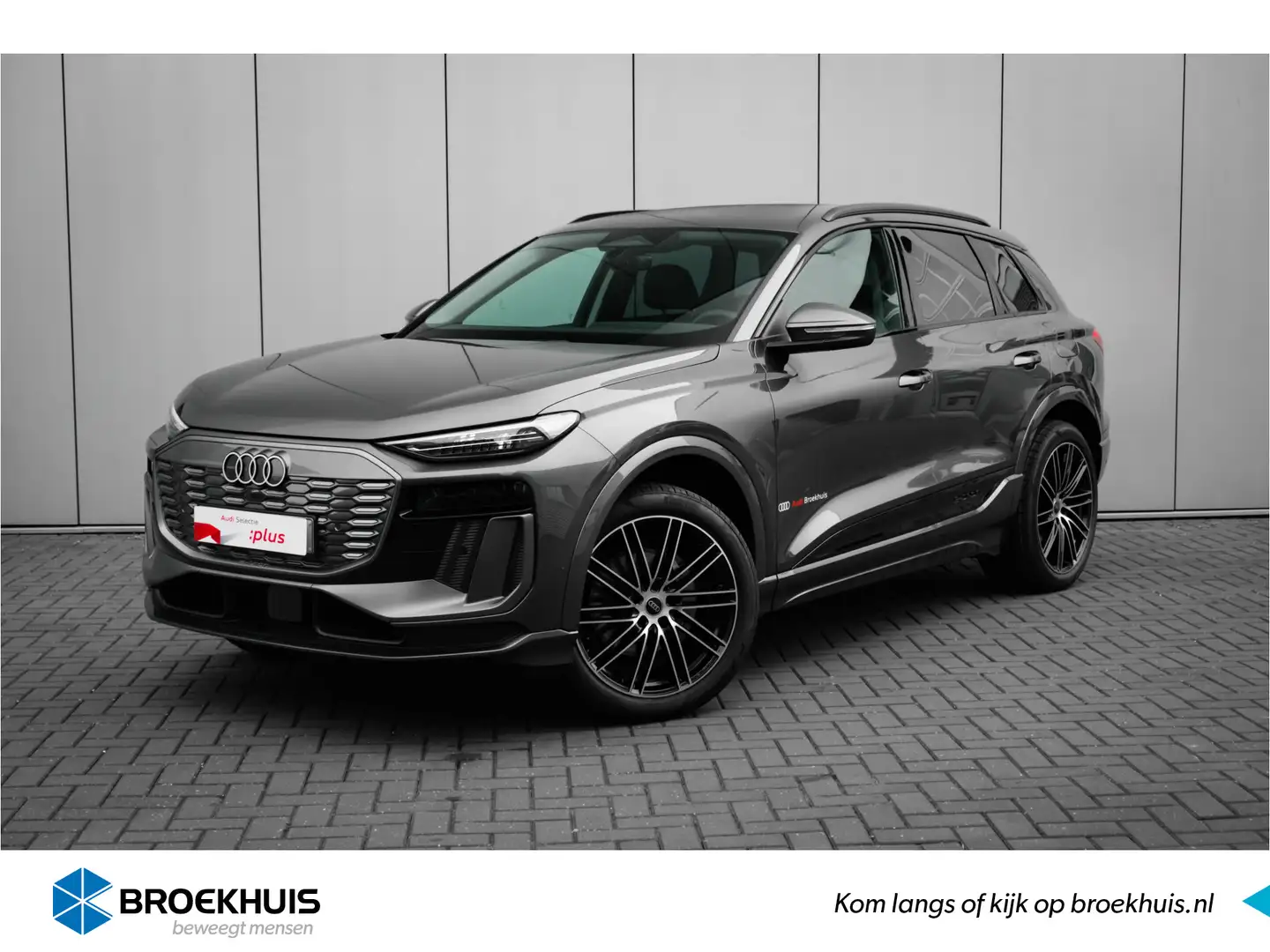 Audi Q6 e-tron Advanced edition quattro 100 kW | 388 pk | Grijs - 1