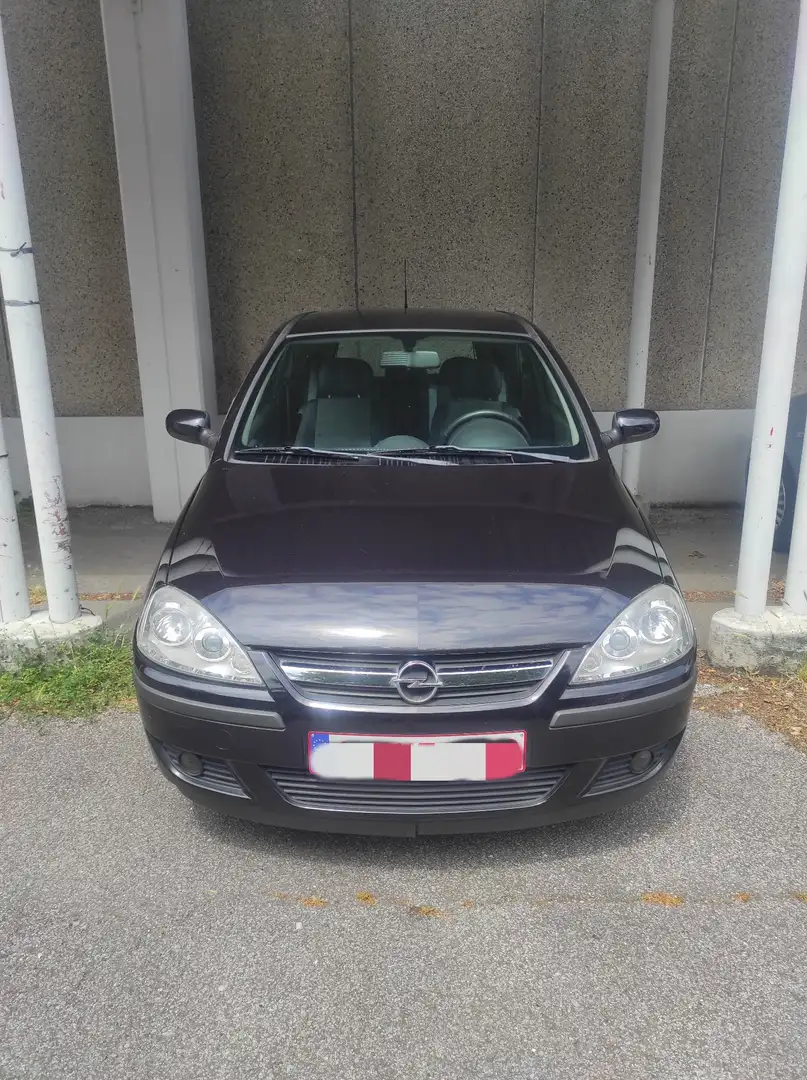 Opel Corsa Corsa 1.2i Cosmo Zwart - 1