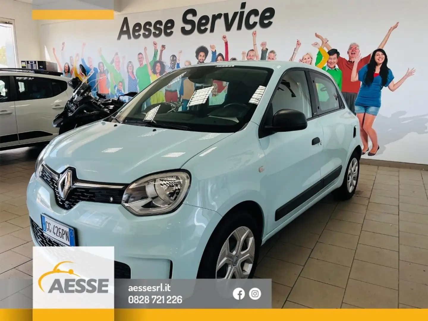 Renault Twingo Electric Zen Синій - 1