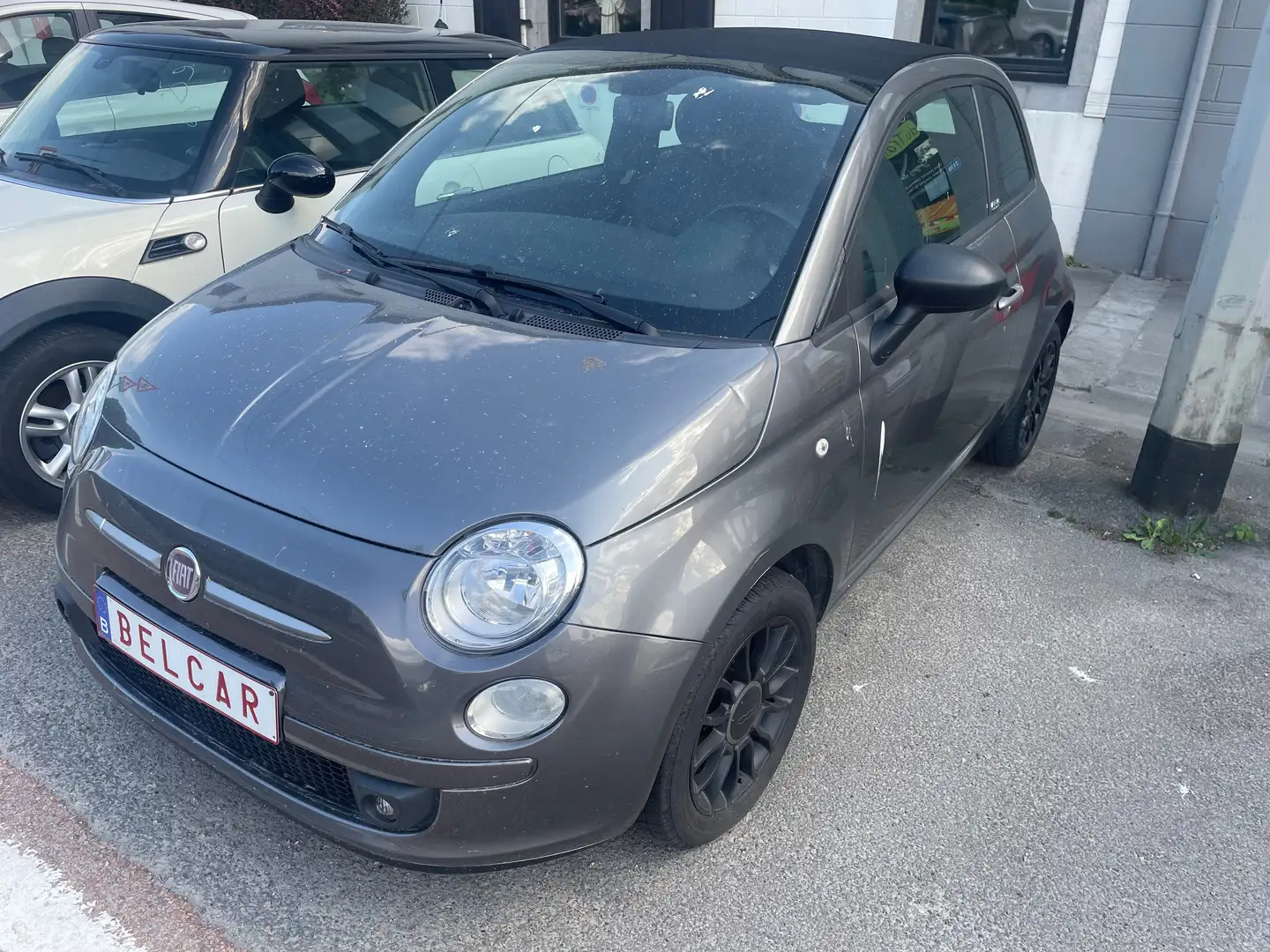 Fiat 500C 500C 0.9 T TwinAir Lounge Stop Grijs - 2