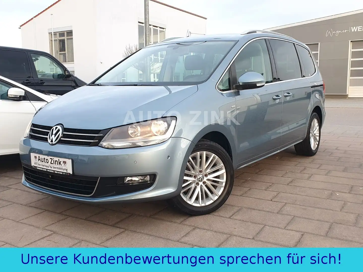 Volkswagen Sharan 1.4 TSI Cup BMT* elektr. Türen* Webasto* Albastru - 1