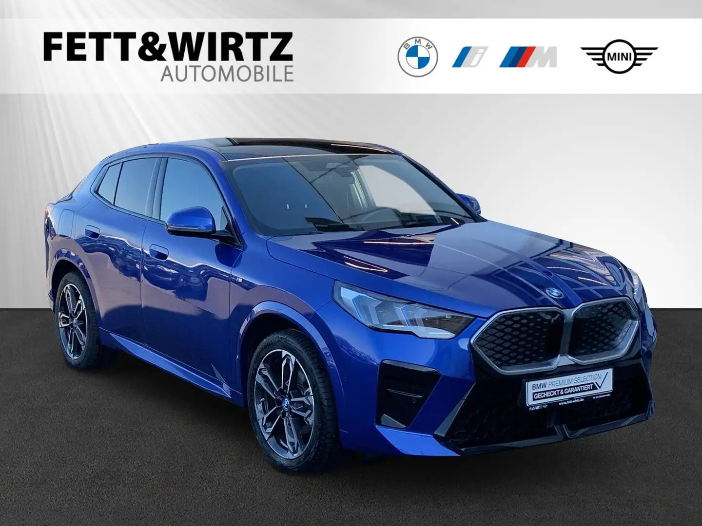 BMW iX2 eDrive20 M Sport|Head-Up|Panorama Bleu - 1