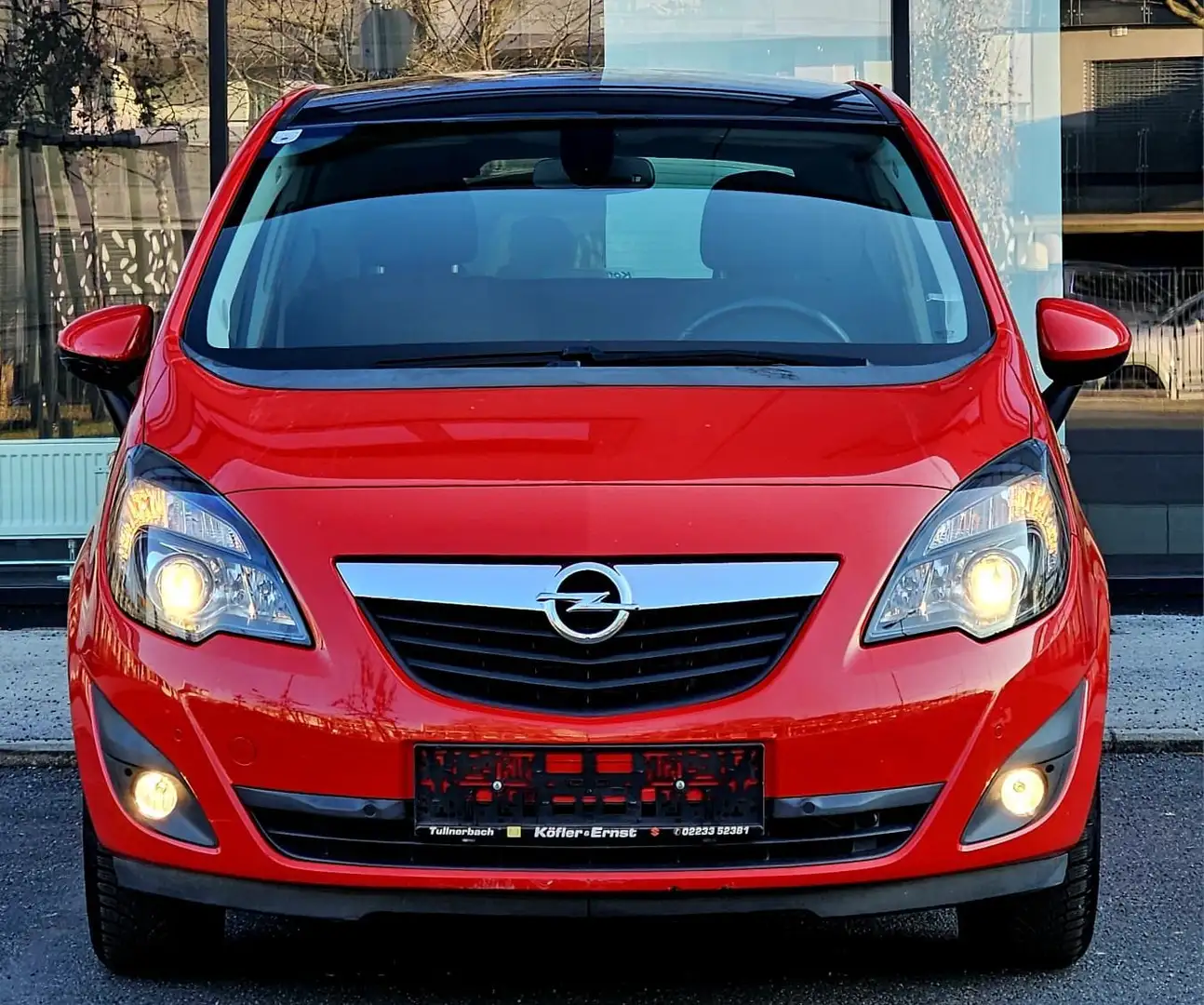 Opel Meriva Color Edition""Nur 84.000 Km""Neues Pickerl"" Rot - 2