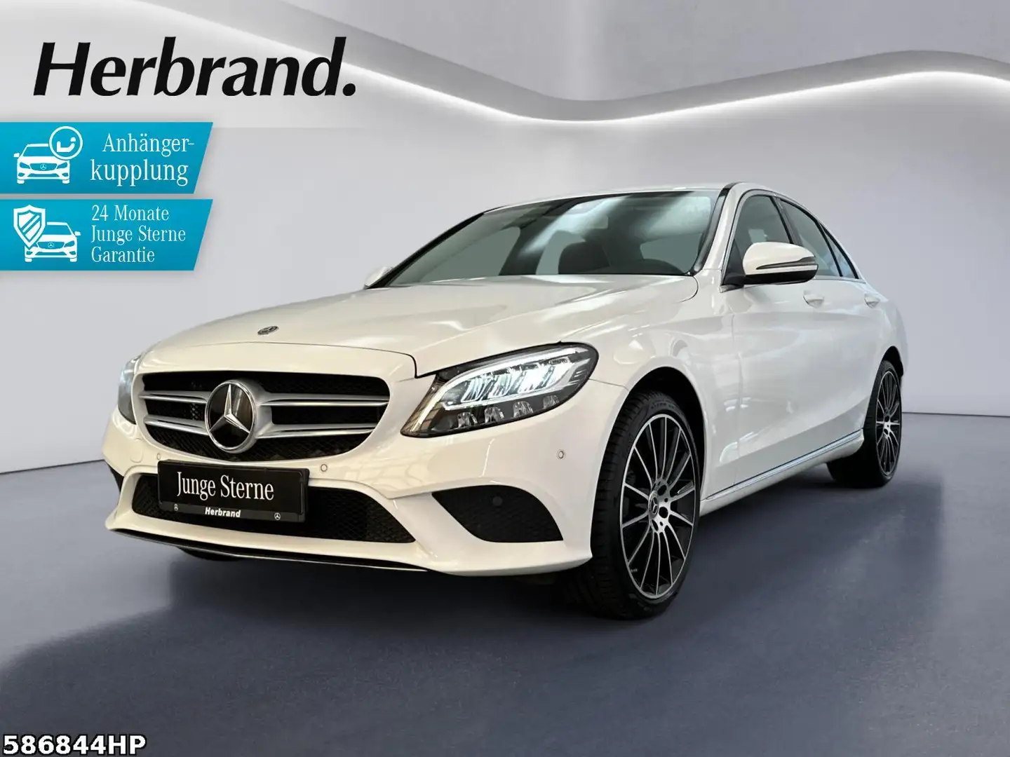 Mercedes-Benz C 300 4M Avantgarde  *AHK Comand Memory 19" LED Blanco - 1