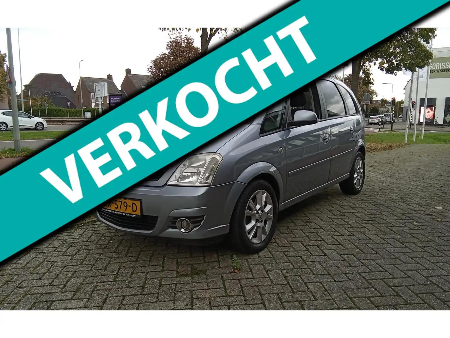 Opel Meriva 1.6-16V Business ecc/cruise Grijs - 1