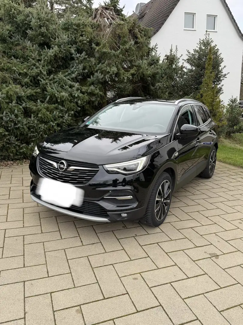 Opel Grandland X Ultimate Schwarz - 1