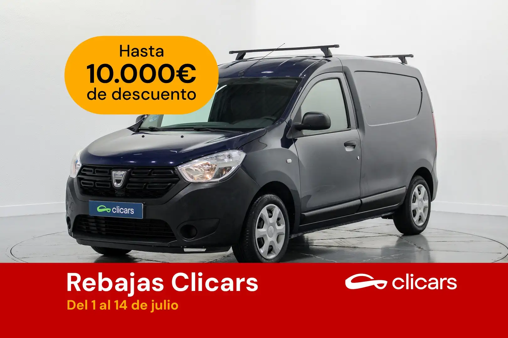 Dacia Dokker Comercial Van 1.6 GLP Essential 80kW Bleu - 1
