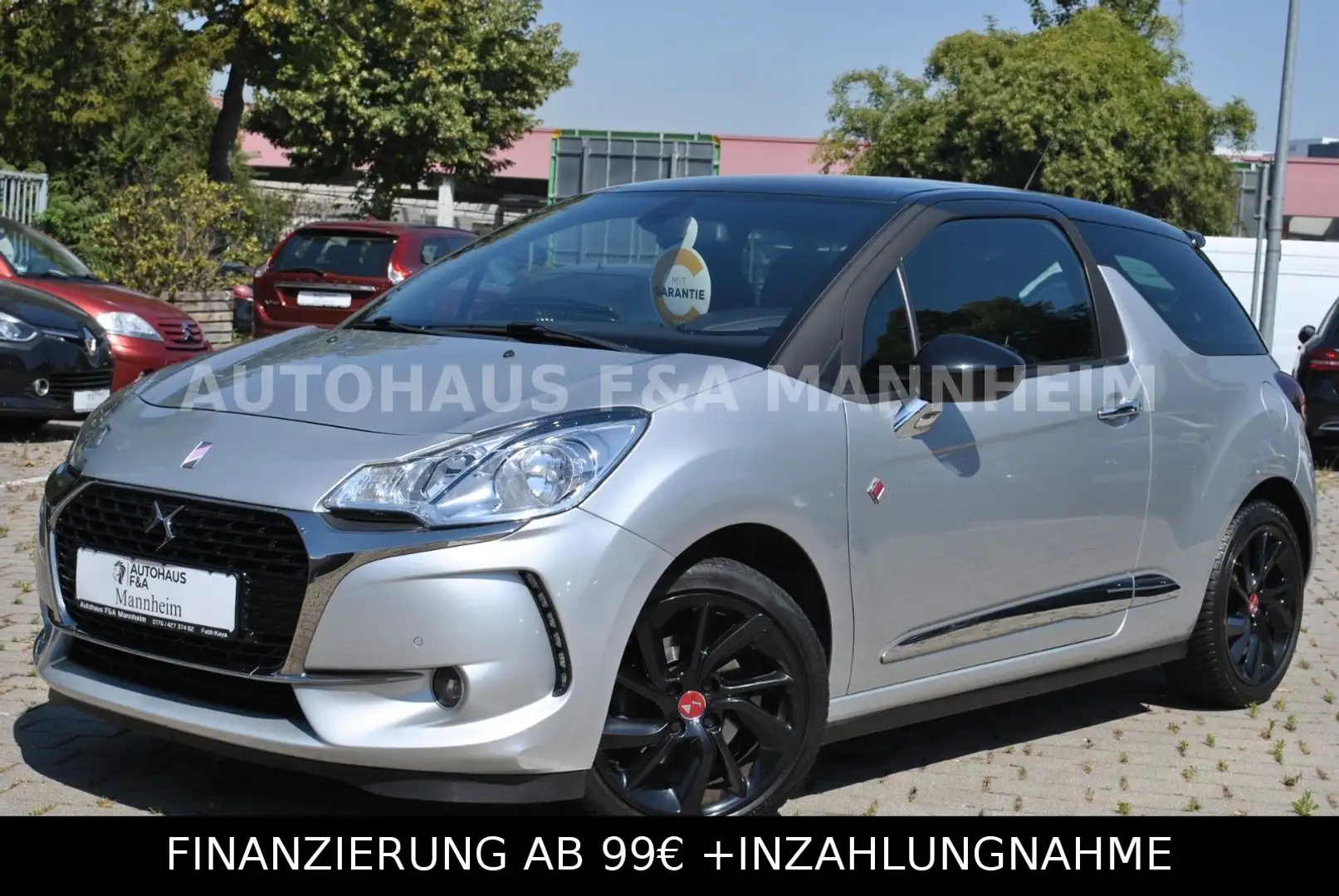 DS Automobiles DS 3 DS 3 Performance Line NAVI R.KAMERA TEMP 1HAND Szürke - 1