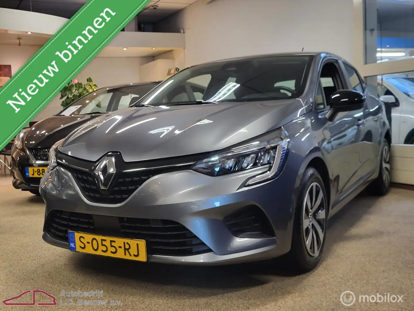 Renault Clio 1.0 TCe 90 Equilibre *NL, NAVI, 1e eig, RIJKLAARPR Grijs - 1