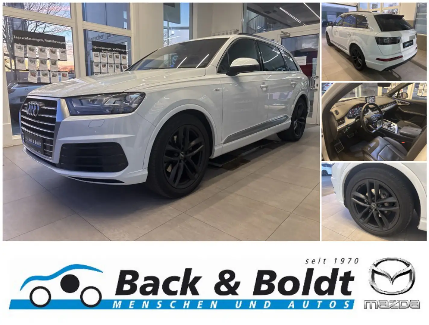Audi Q7 3.0 TDI quattro S-LINE+B&O ADVANCED+PANO+AHK+STAND Bianco - 1
