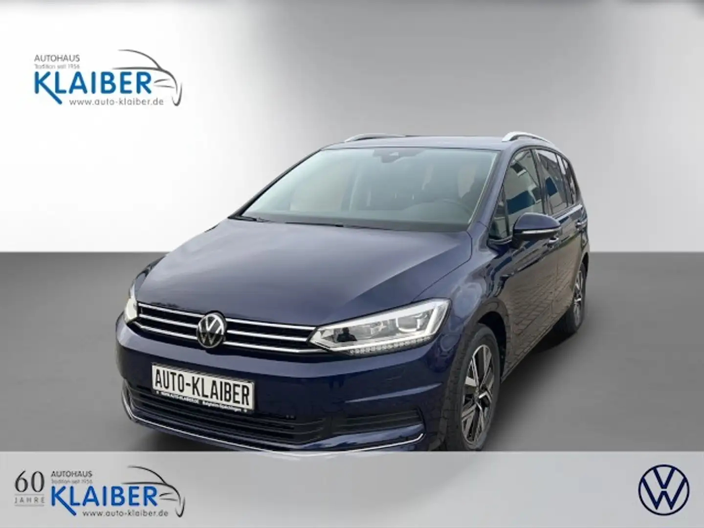 Volkswagen Touran 1.5 TSI DSG 7-SITZER+NAVI+LED+AHK+KAMERA+ Klima Blau - 1