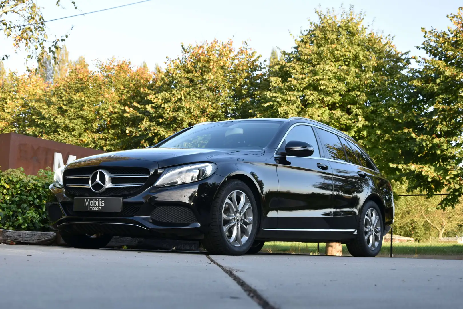 Mercedes-Benz C 180 D Break Avantgarde Full Optie Leder/Navi/Full-Led Argent - 1