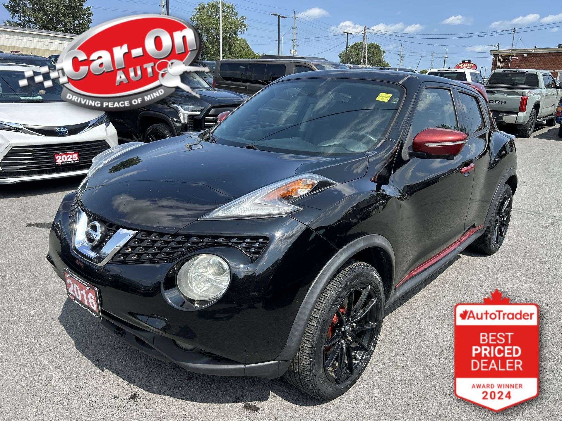 Black 2016 Nissan Juke SUV / Crossover All-Wheel Drive Automatic