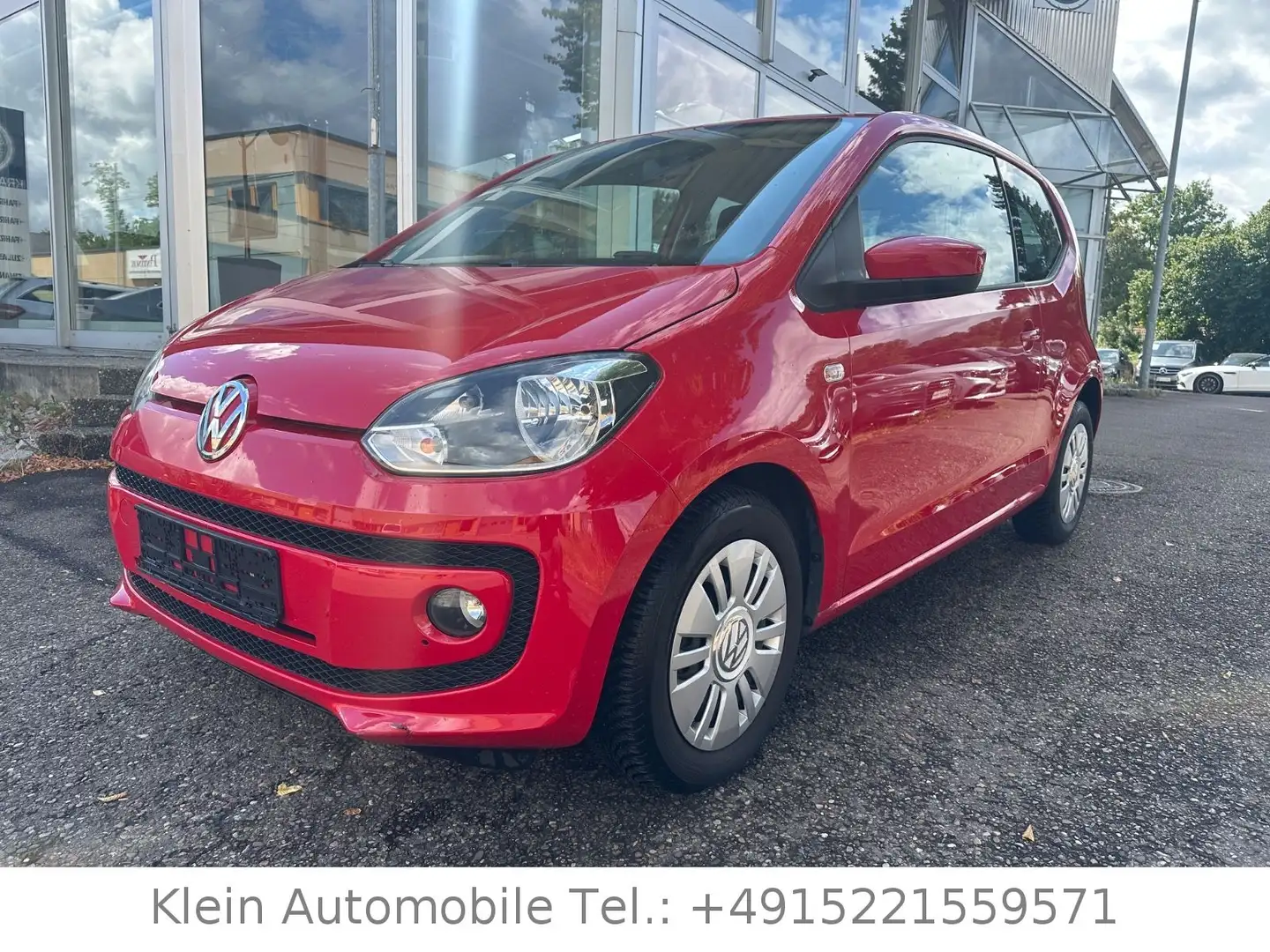 Volkswagen up! move 1.0 TÜV 4.2027 SHZ Klima Rouge - 1