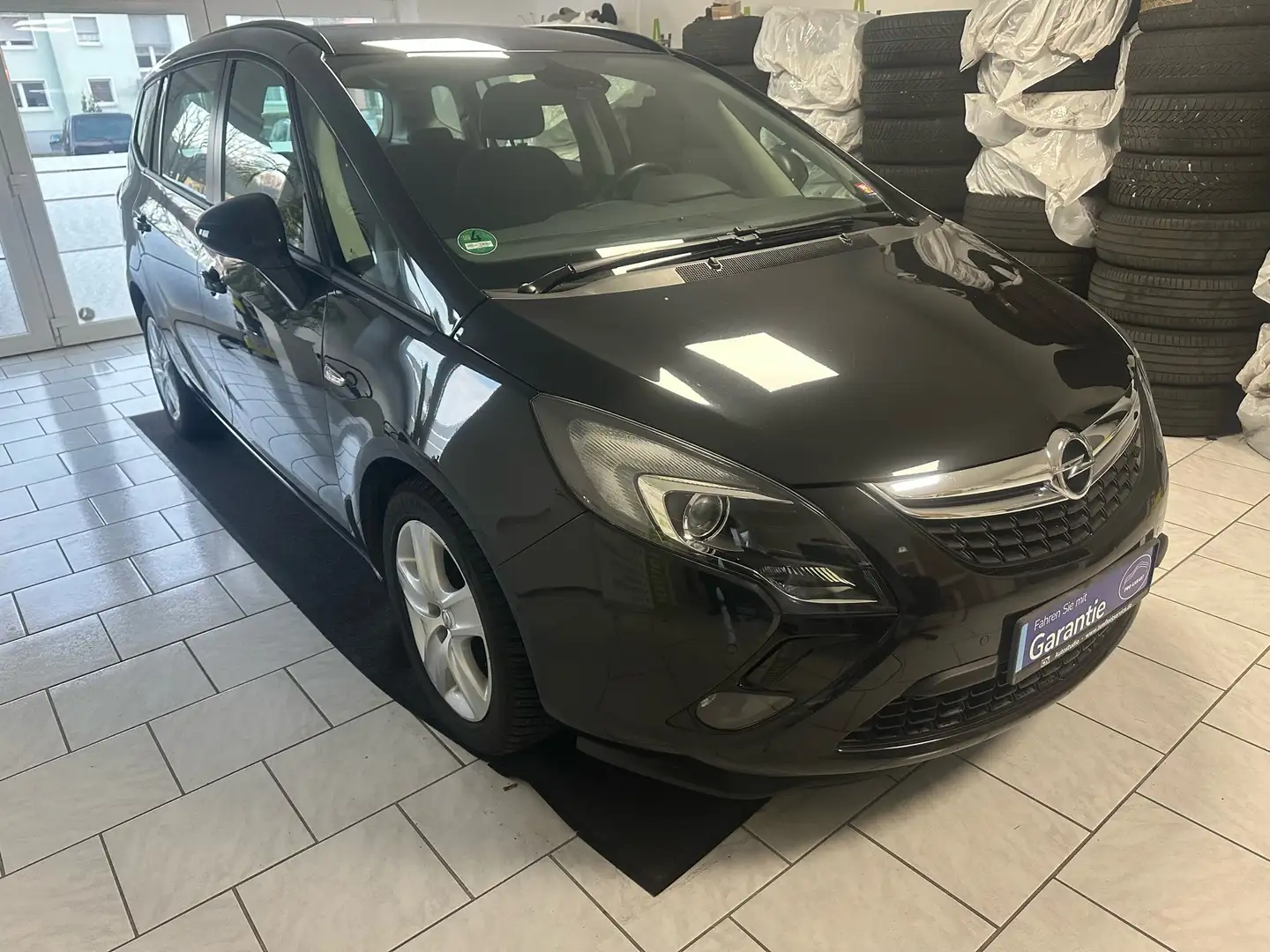 Opel Zafira Tourer 2.0 CDTI Edition*AUTOMATIK**7SITZER+PDC* Schwarz - 2
