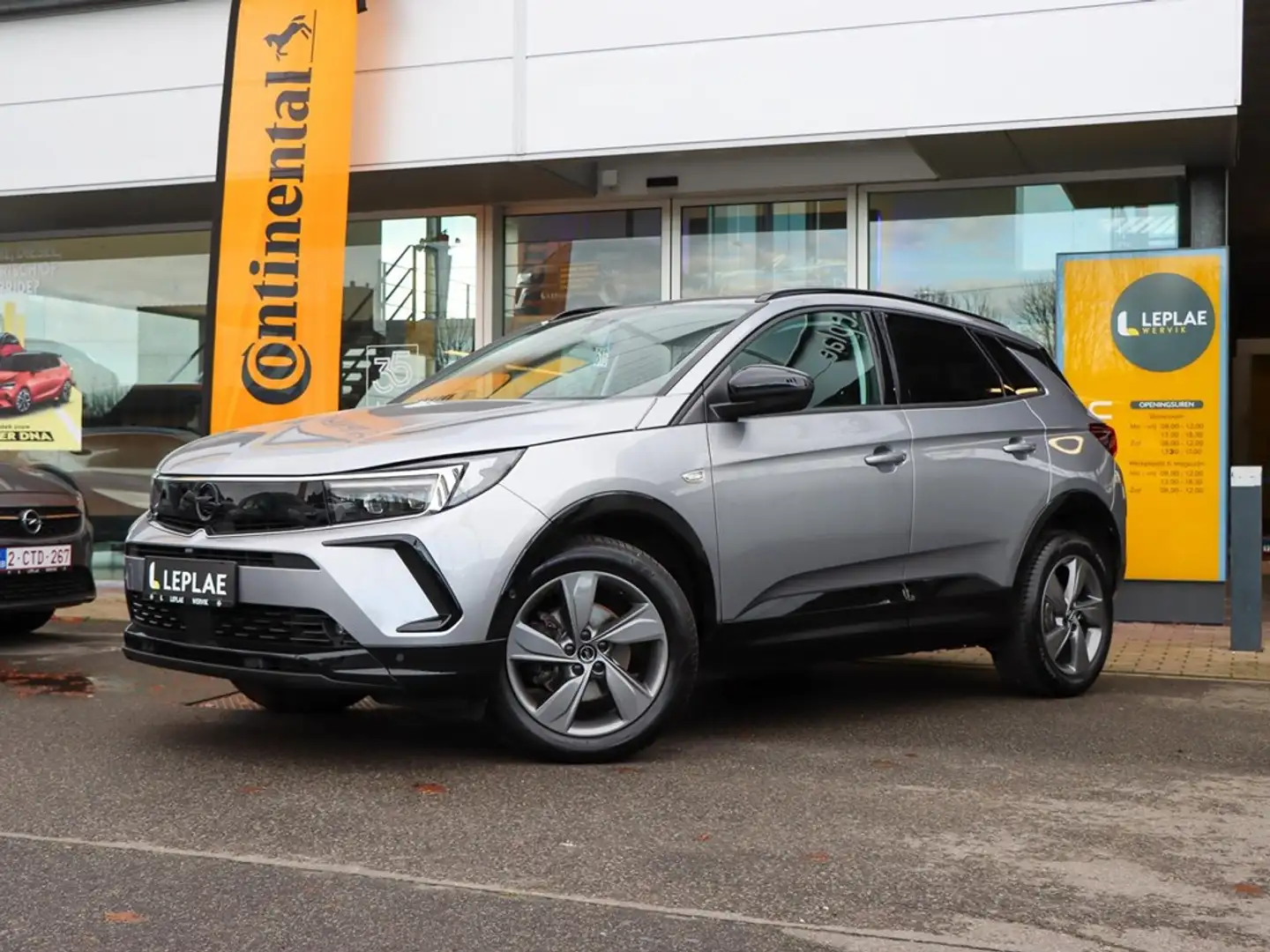 Opel Grandland GS 1.2T AT8 130PK | NAVI | CAMERA | KEYLESS | ZETE Grijs - 2