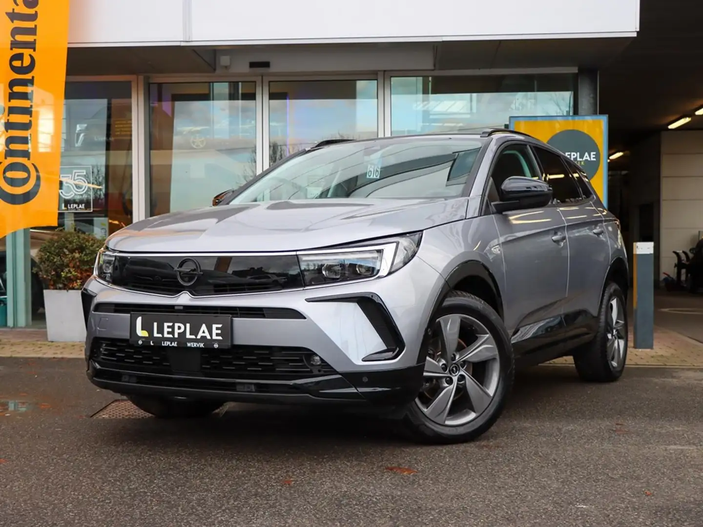 Opel Grandland GS 1.2T AT8 130PK | NAVI | CAMERA | KEYLESS | ZETE Grijs - 1