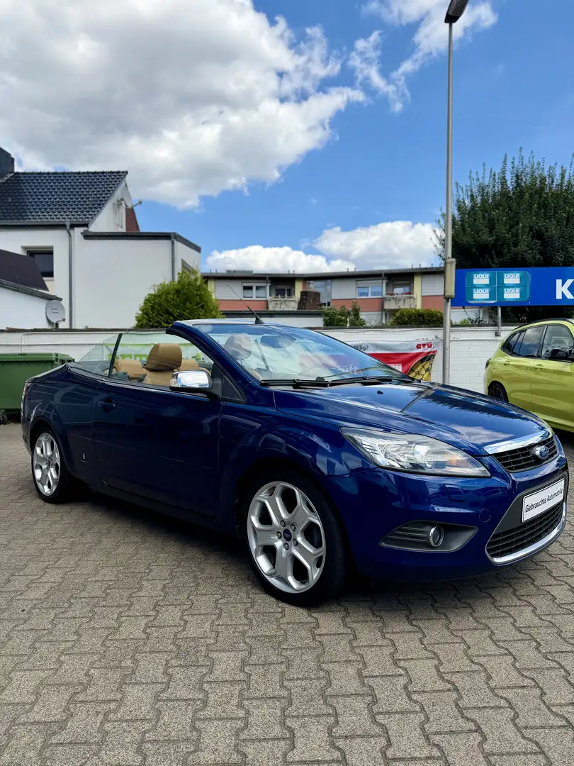 Ford Focus CC Titanium *Cabrio*8Fach*Klima*Winterpaket Blau - 2