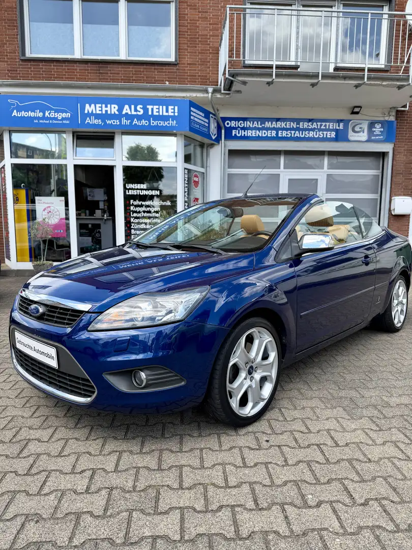 Ford Focus CC Titanium *Cabrio*8Fach*Klima*Winterpaket Blau - 1